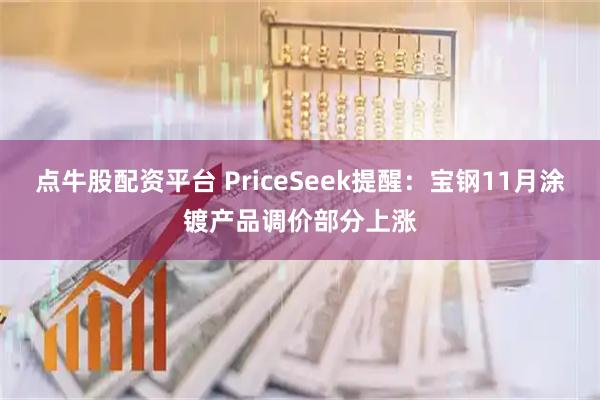 点牛股配资平台 PriceSeek提醒:宝钢11月涂镀产品调价部分上涨